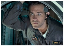 Ryan Reynolds Screen-Worn Flight Suit From the Movie ''Life'' -- Along With His Socks